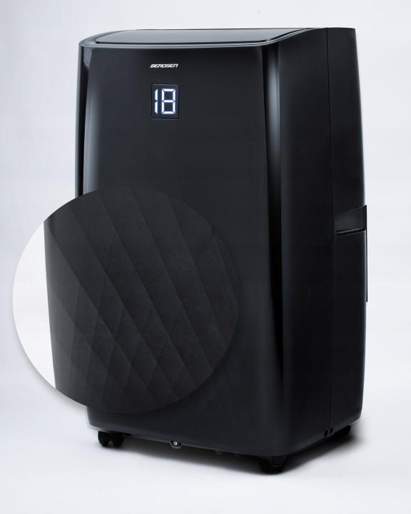 Detail produktu Mobilná klimatizácia 14000 BTU s kúrením, odvlhčovaním a okenným tesnením Berdsen BD-581 J-358101-359900