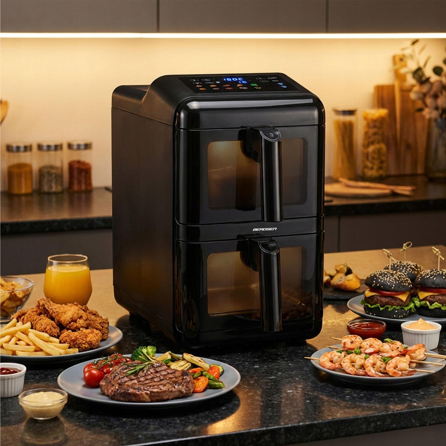 Detail produktu teplovzdušná fritéza, 3000 W J-366300