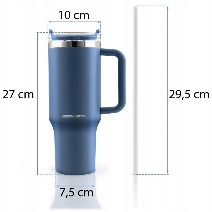 Detail produktu Termohrnček so slamkou 1180 ml J-378801