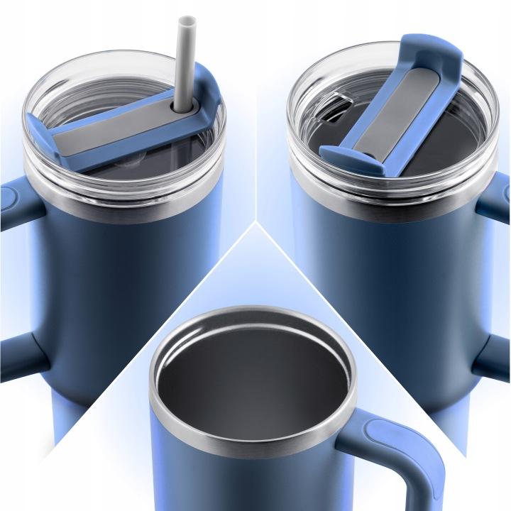 Detail produktu Termohrnček so slamkou 1180 ml J-378801