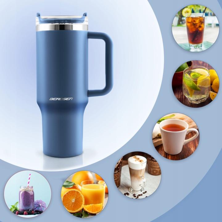 Detail produktu Termohrnček so slamkou 1180 ml J-378801