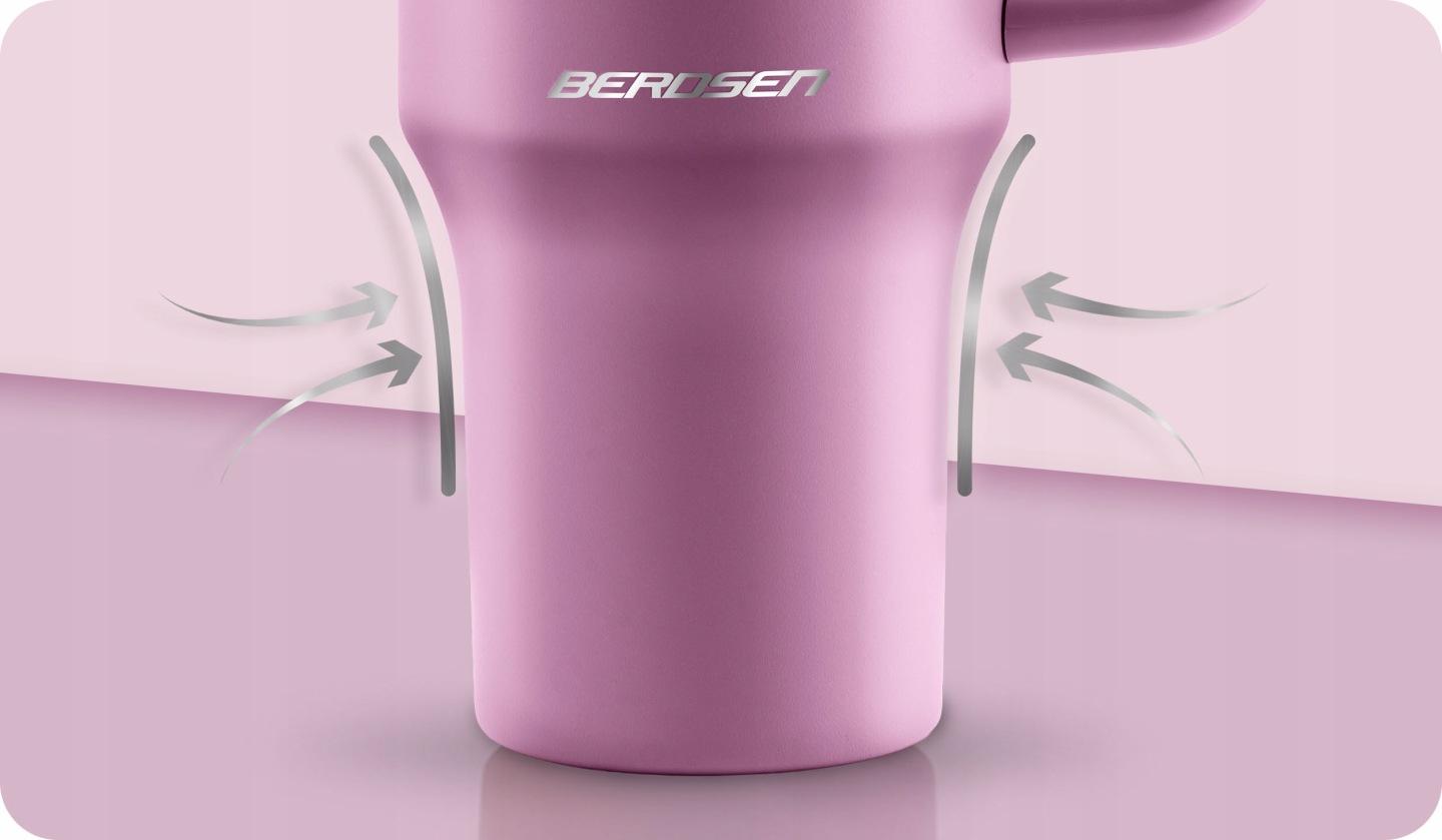 Detail produktu Termohrnček so slamkou 1180 ml ružový J-378802
