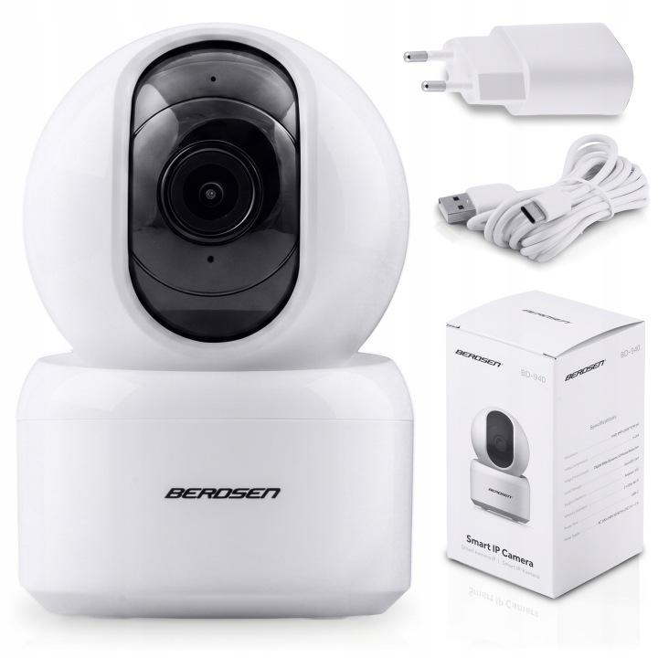 Otočná Wi-Fi IP kamera do interiéru 3 Mpx Berdsen BD-940 J-394000