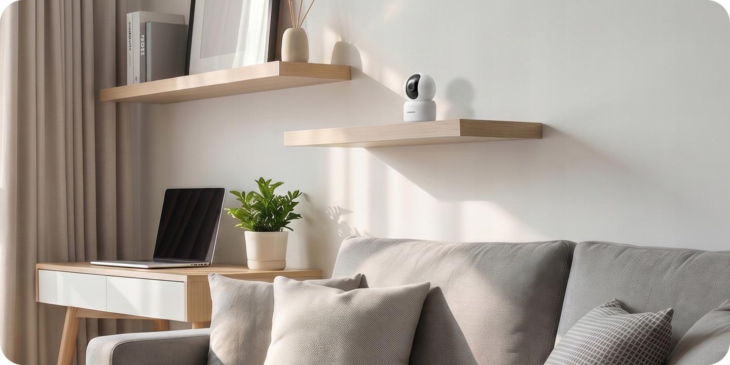 Detail produktu Otočná Wi-Fi IP kamera do interiéru 3 Mpx Berdsen BD-940 J-394000