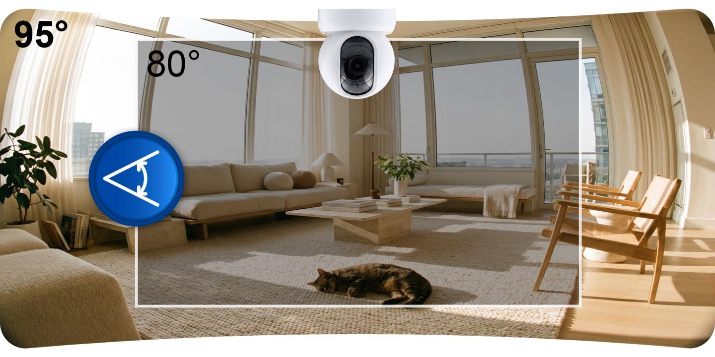 Detail produktu Otočná Wi-Fi IP kamera do interiéru 3 Mpx Berdsen BD-940 J-394000