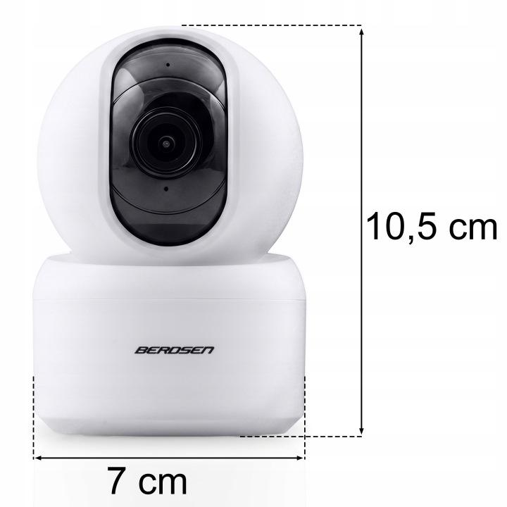 Detail produktu Otočná Wi-Fi IP kamera do interiéru 3 Mpx Berdsen BD-940 J-394000