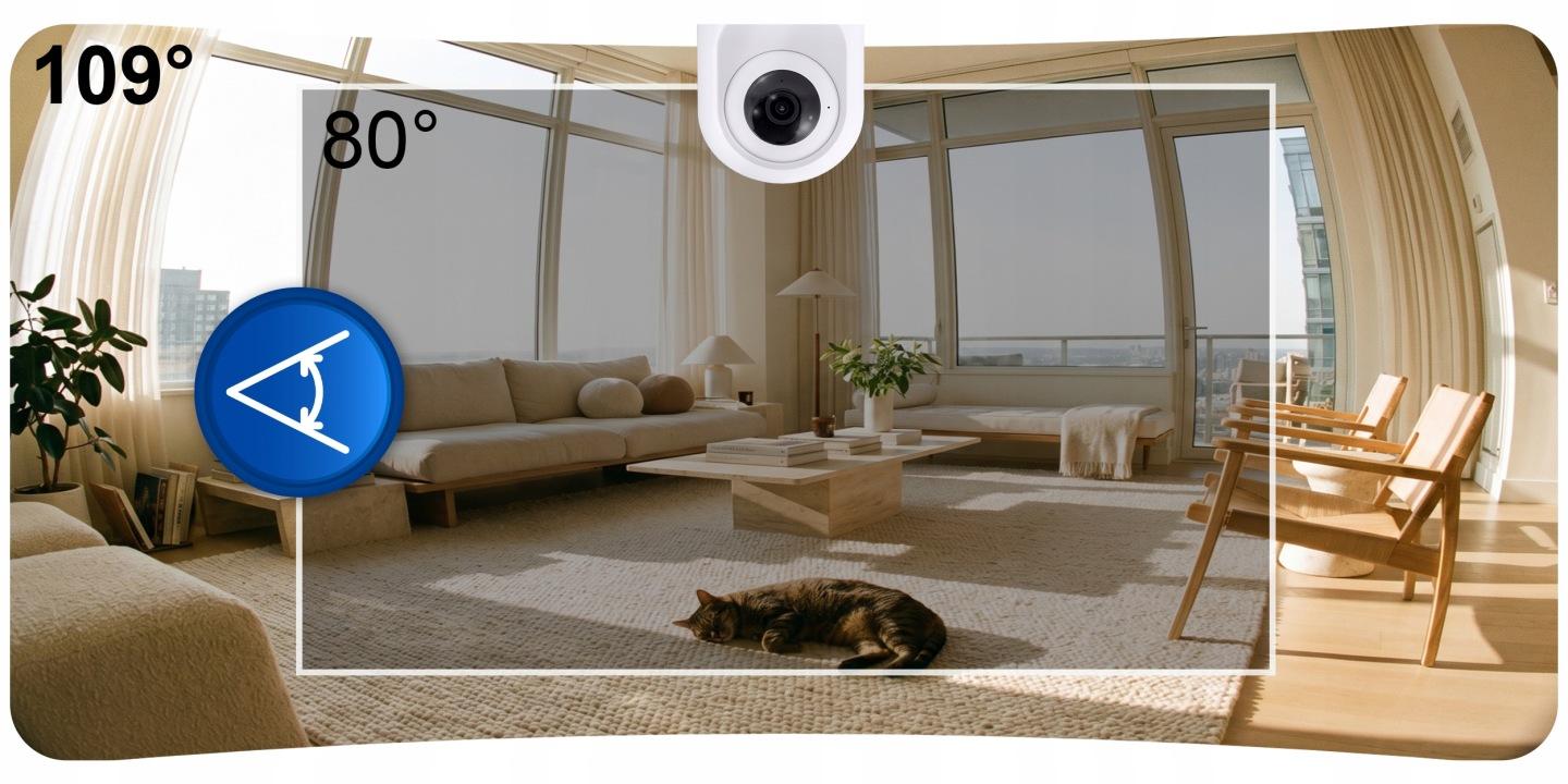 Detail produktu Otočná vnútorná Wi-Fi IP kamera 5 Mpx Berdsen BD-941 J-394100