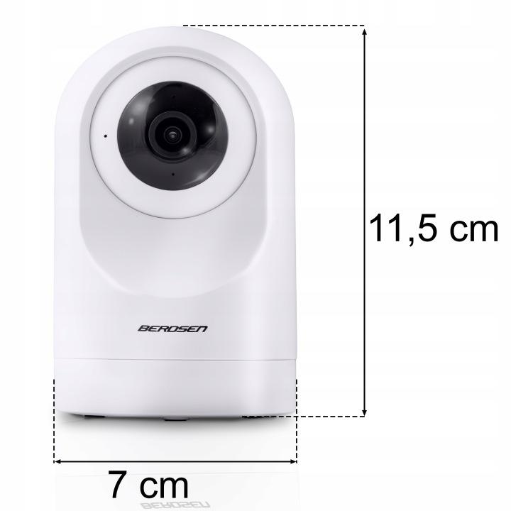 Detail produktu Otočná vnútorná Wi-Fi IP kamera 5 Mpx Berdsen BD-941 J-394100