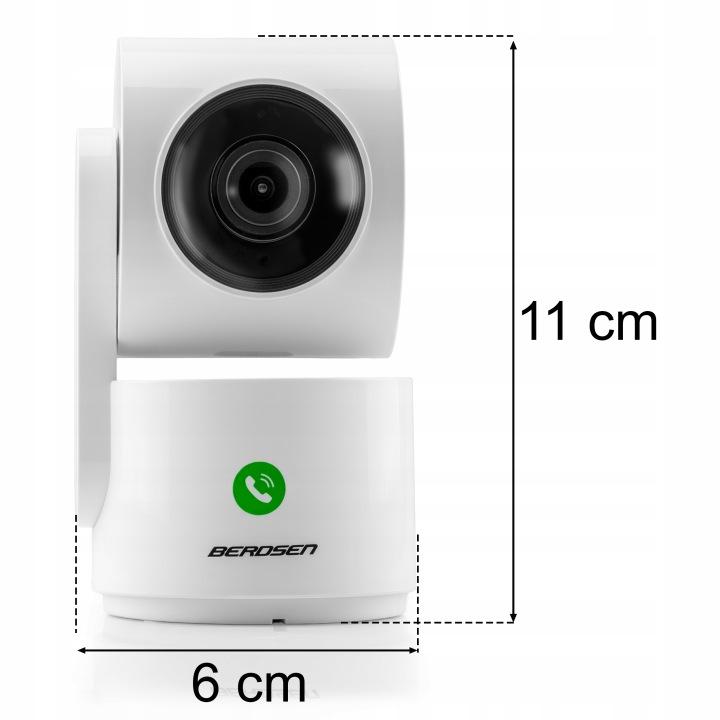 Detail produktu Otočná Wi-Fi IP kamera 3 Mpx do interiéru Berdsen BD-942 J-394200