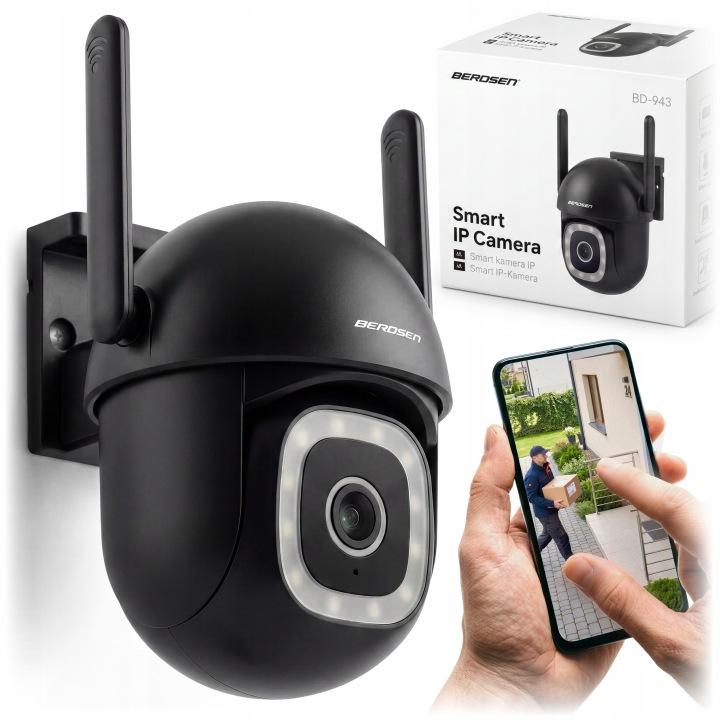 Vonkajšia otočná Wi-Fi IP kamera Berdsen BD-943 5 Mpx J-394301