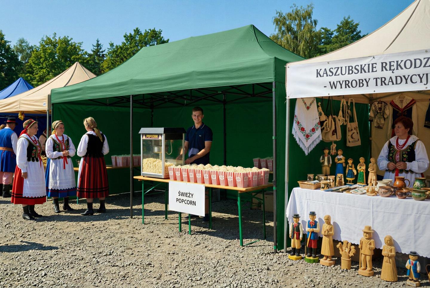 Detail produktu Párty stan 3 × 6 m s 3 bočnými stenami zelený J-430102