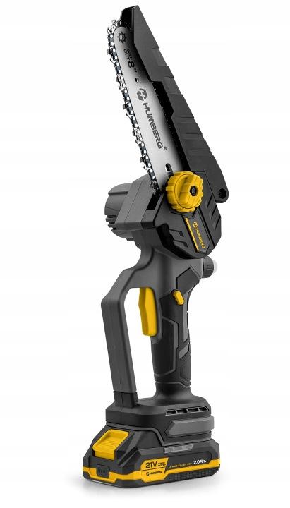 Detail produktu Akumulátorová reťazová píla na konáre Humberg HM-421 6"/8" s 2 batériami J-542100-542190