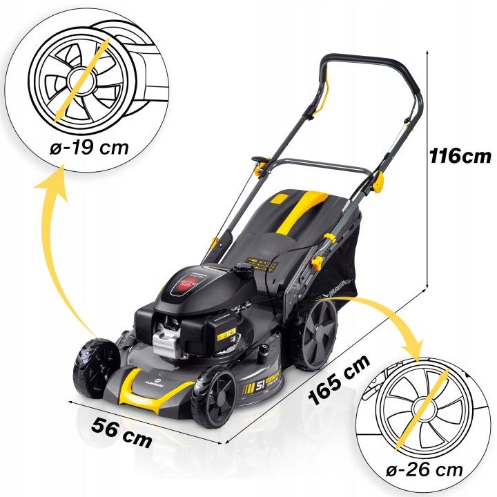 Detail produktu Kosačka Humberg HM 603, 51 cm J-560300Z