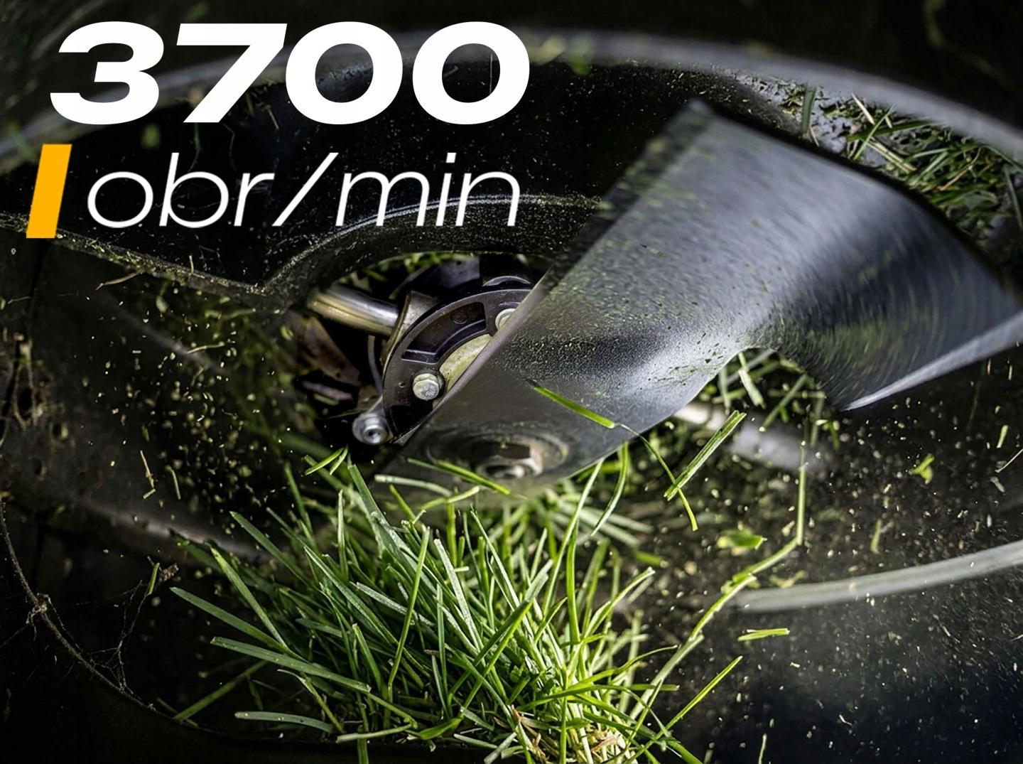 Detail produktu Elektrická kosačka na trávu Humberg HM-612 1400 W 34 cm so zberným košom 30 l J-561201
