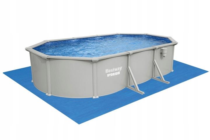 Detail produktu Celoročný panelový nadzemný bazén Bestway Hydrium 610 × 366 × 122 cm s filtráciou a príslušenstvom J-56369