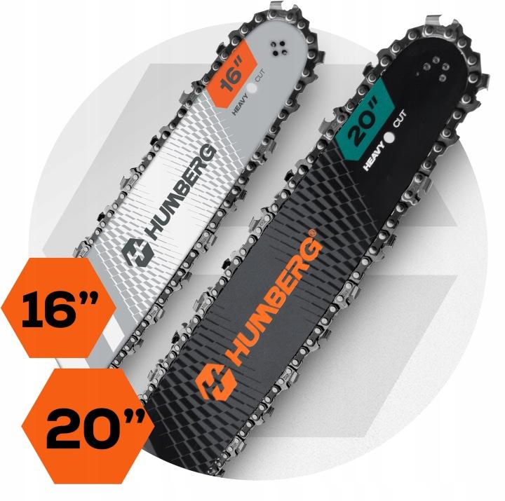 Detail produktu Benzínová reťazová píla na drevo Humberg HM-661 16/20" J-566100