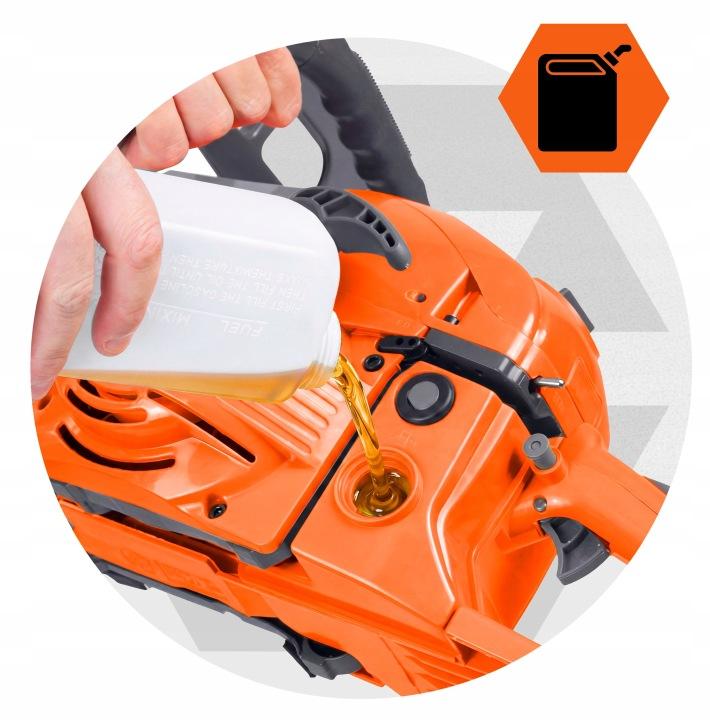 Detail produktu Benzínová reťazová píla na drevo Humberg HM-661 16/20" J-566100