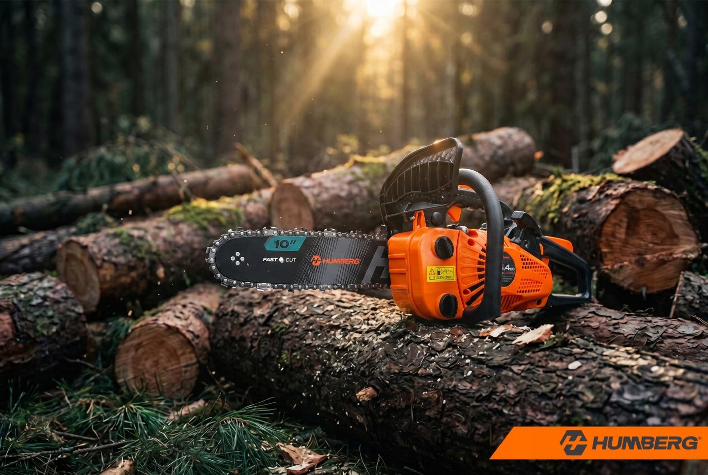 Benzínová reťazová píla na drevo Humberg HM-663 25 cm (10") J-566300