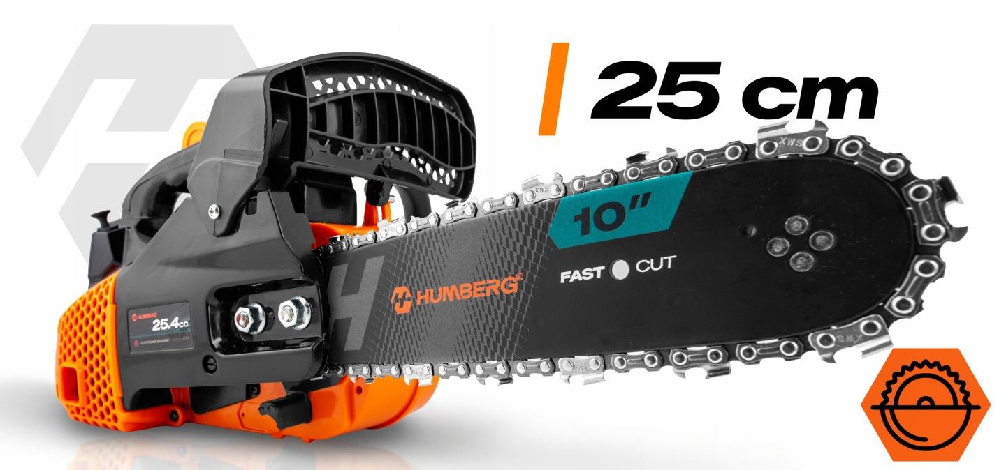 Detail produktu Benzínová reťazová píla na drevo Humberg HM-663 25 cm (10") J-566300