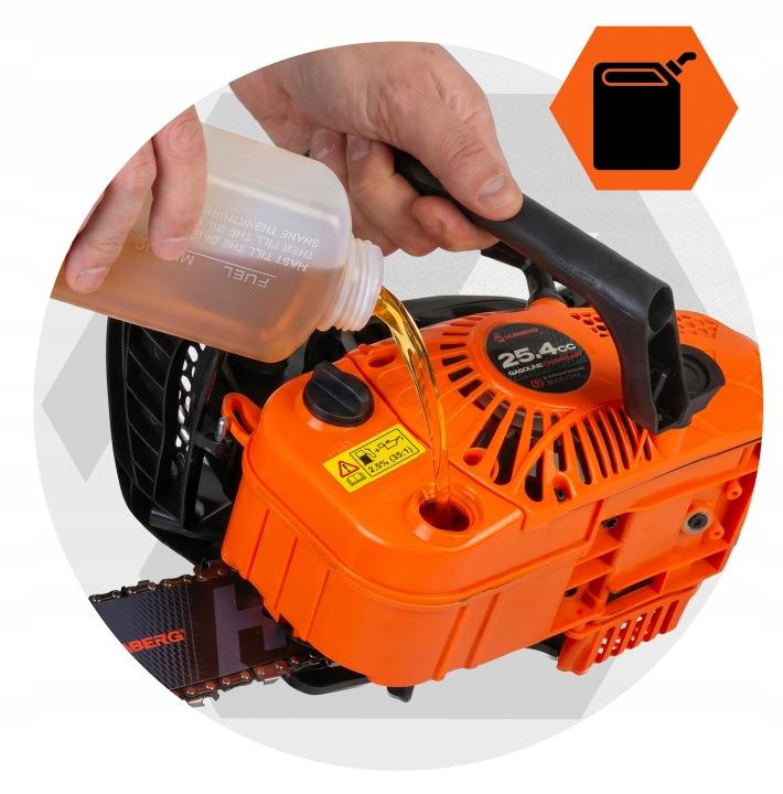 Detail produktu Benzínová reťazová píla na drevo Humberg HM-663 25 cm (10") J-566300