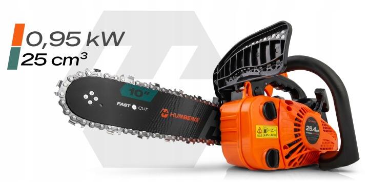 Detail produktu Benzínová reťazová píla na drevo Humberg HM-663 25 cm (10") J-566300