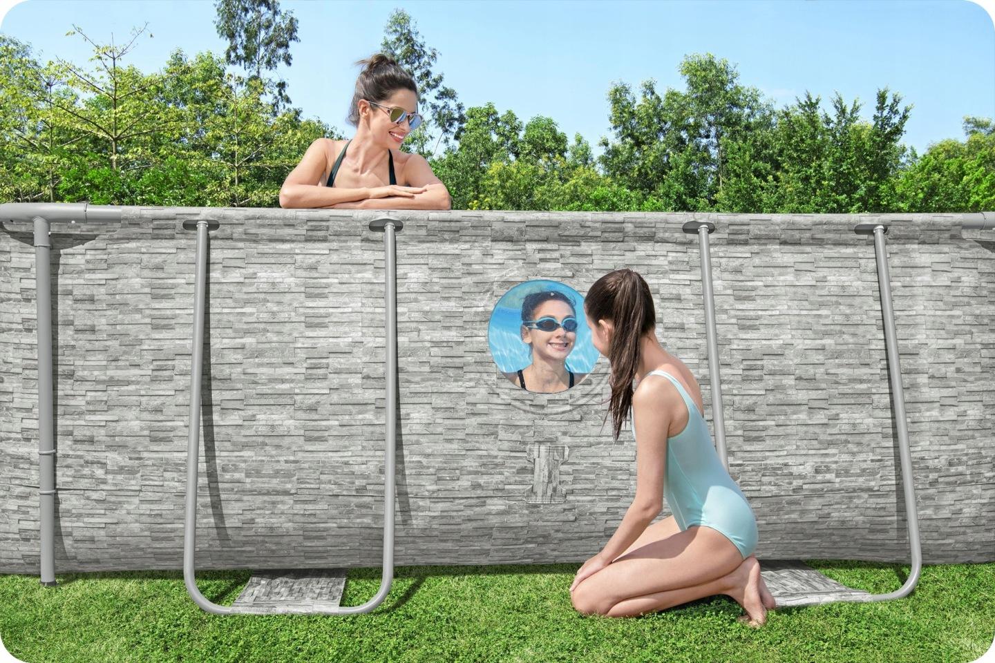 Detail produktu Rámový nadzemný bazén Bestway Power Steel 488 × 305 × 107 cm súprava 11 v 1 J-56946-BESTWAY