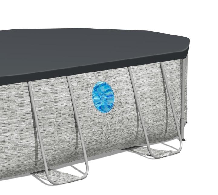 Detail produktu Rámový nadzemný bazén Bestway Power Steel 488 × 305 × 107 cm súprava 11 v 1 J-56946-BESTWAY