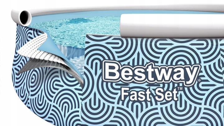 Detail produktu Samonosný nadzemný bazén Bestway 457 × 84 cm s filtračným čerpadlom J-57313NN