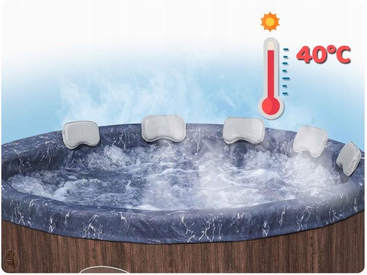 Detail produktu Nafukovacia vírivka Bestway Lay-Z Spa Toronto pre 5 až 7 osôb 190 × 190 x 70 cm J-6001W
