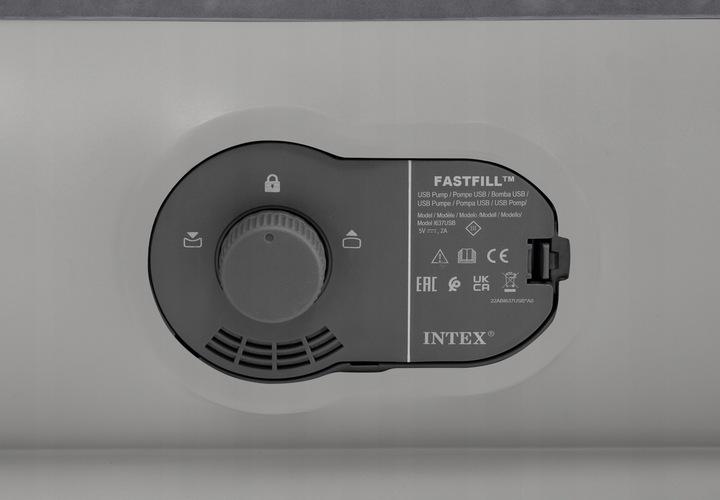 Detail produktu 8: Intex jednolôžkový nafukovací matrac s integrovanou elektrickou pumpou 191 x 99 x 30 cm J-64112