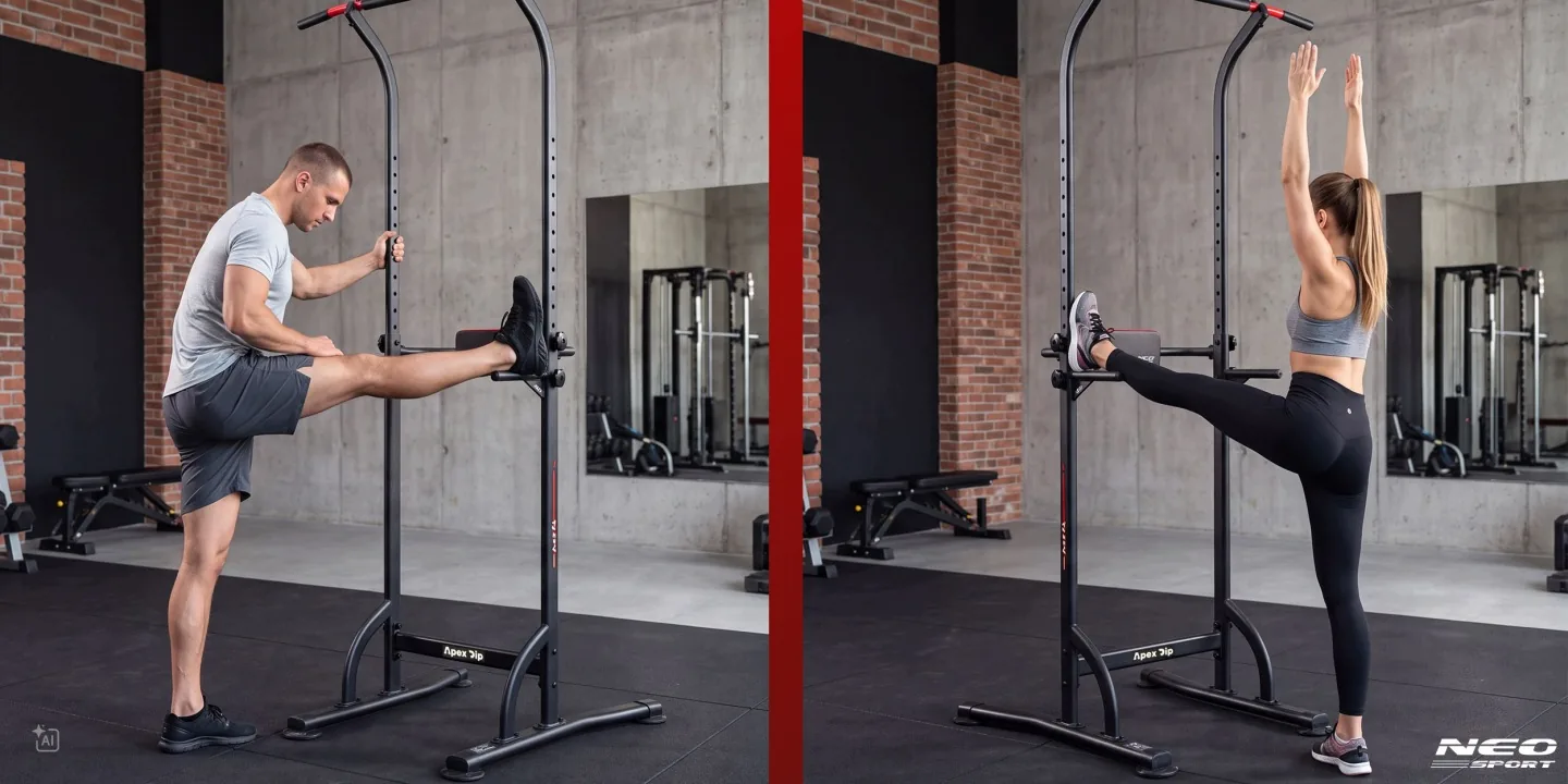 Detail produktu 21: Voľne stojaca hrazda na príťahy, stabilná, nosnosť 100 kg Neo-Sport 130300