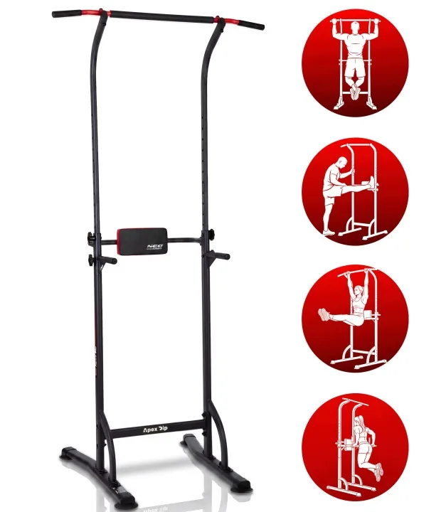 Detail produktu 5: Voľne stojaca hrazda na príťahy, stabilná, nosnosť 100 kg Neo-Sport 130300