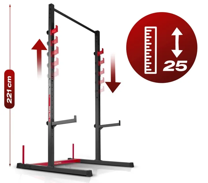 Detail produktu 15: Stacionárny hrazdový stojan na činku Neo-Sport Apex Frame 130400