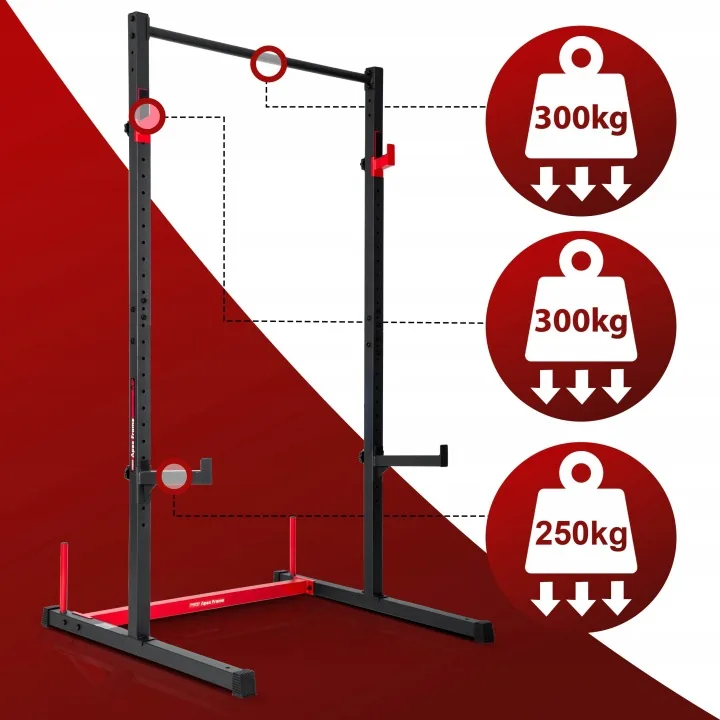 Detail produktu 7: Stacionárny hrazdový stojan na činku Neo-Sport Apex Frame 130400