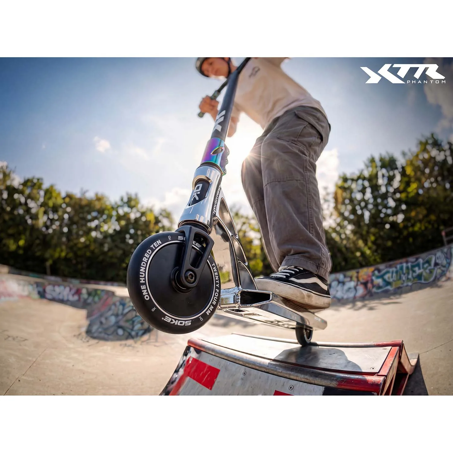 Detail produktu 2: Freestylová kolobežka SOKE XTR strieborno-čierna