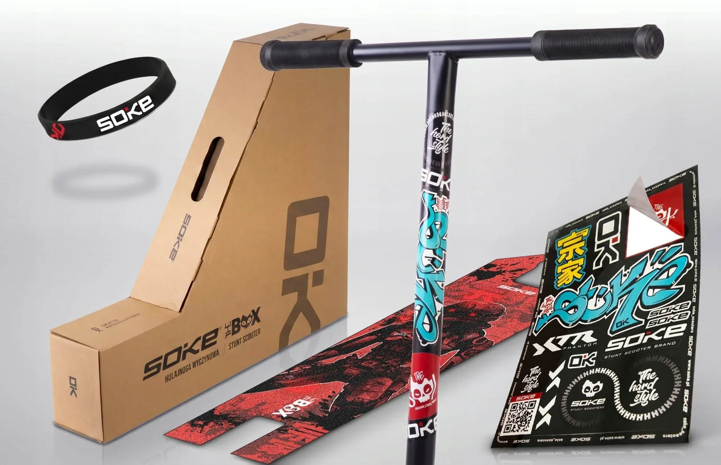 Detail produktu 14: Triková kolobežka SOKE BOX čierna