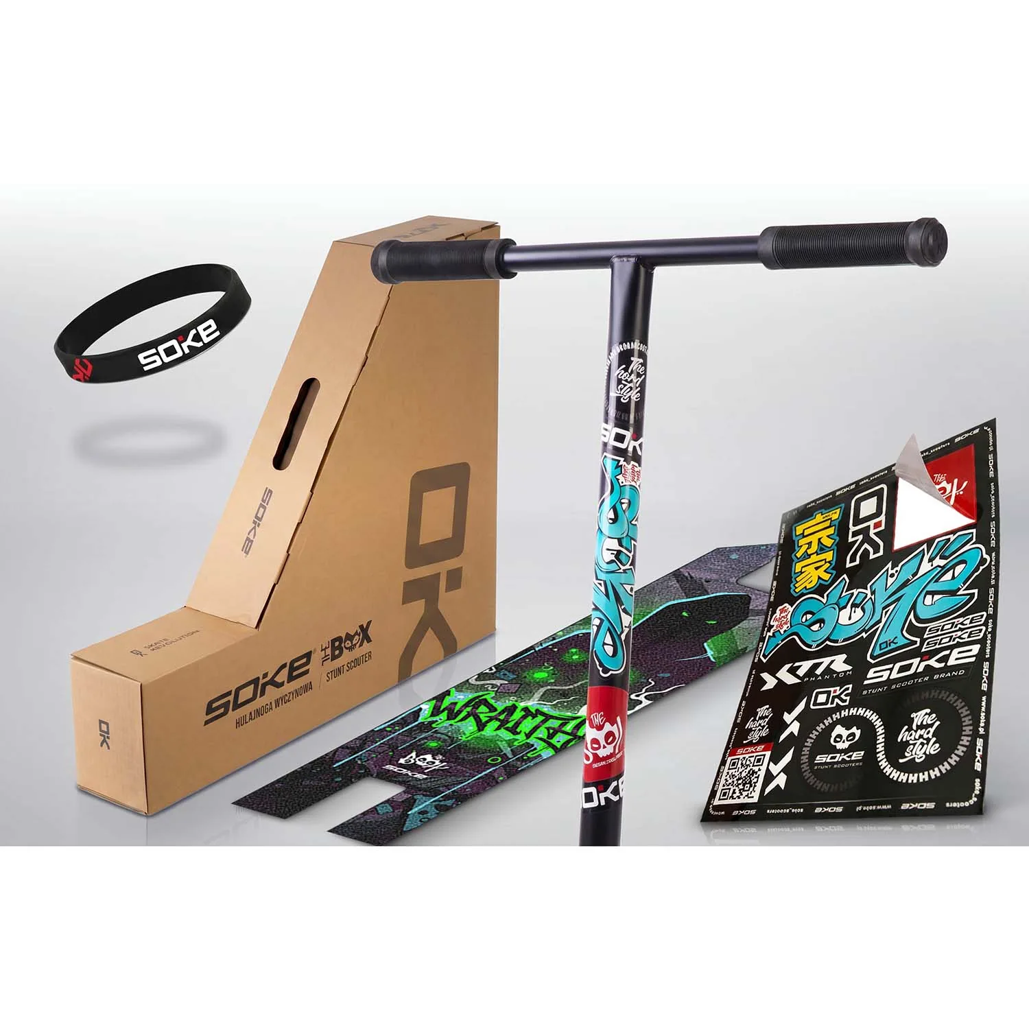 Detail produktu 8: Freestylová kolobežka SOKE BOX strieborno-čierna