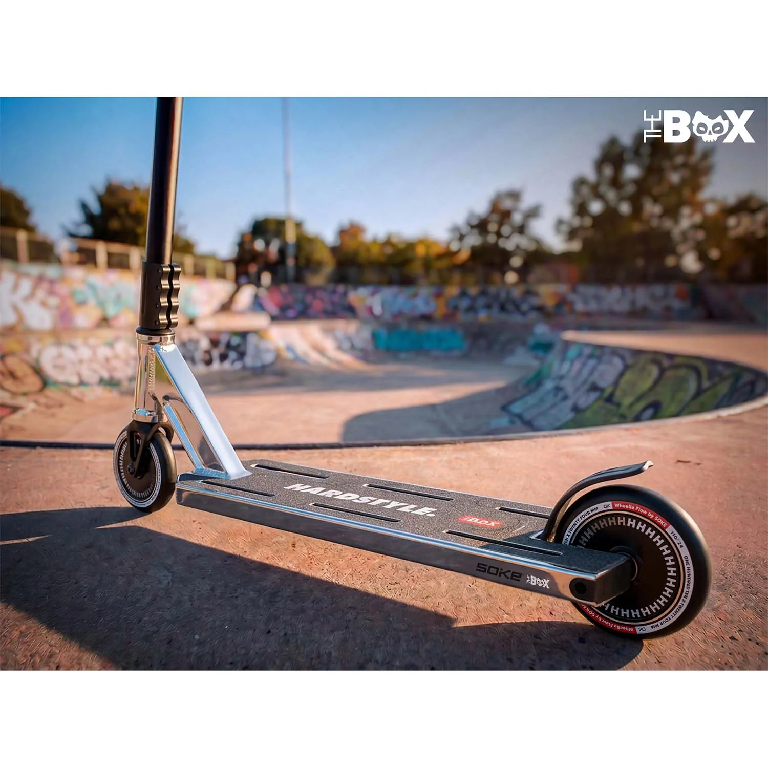 Detail produktu 6: Freestylová kolobežka SOKE BOX strieborno-čierna