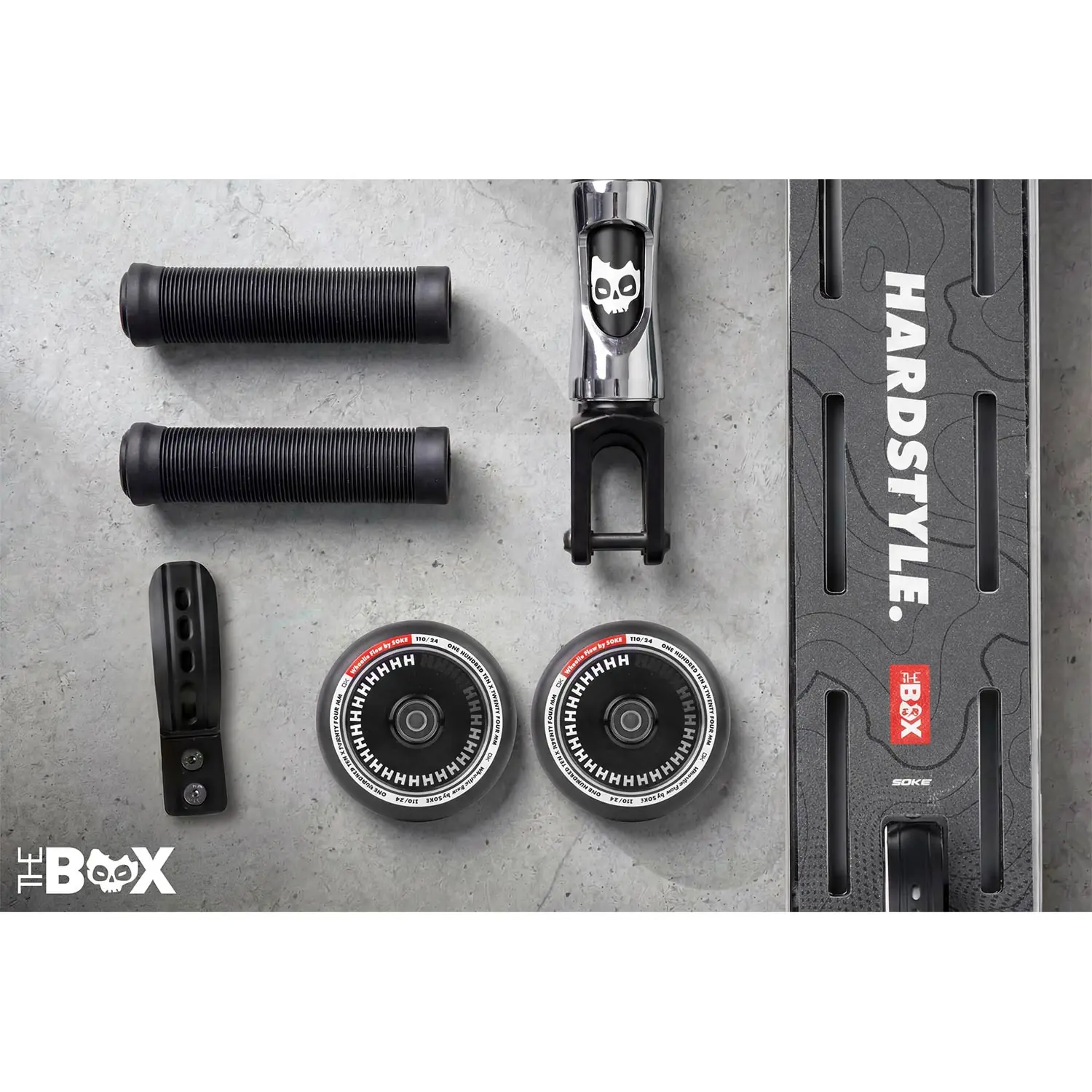 Detail produktu 12: Freestylová kolobežka SOKE BOX strieborno-čierna