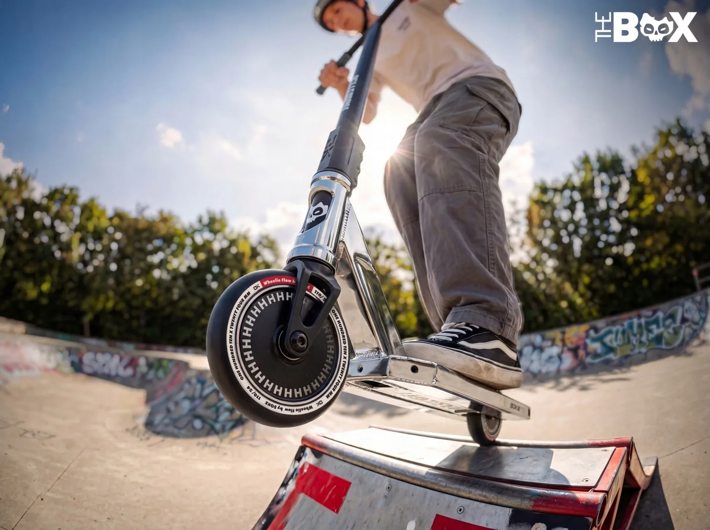 Detail produktu 4: Freestylová kolobežka SOKE BOX strieborno-čierna