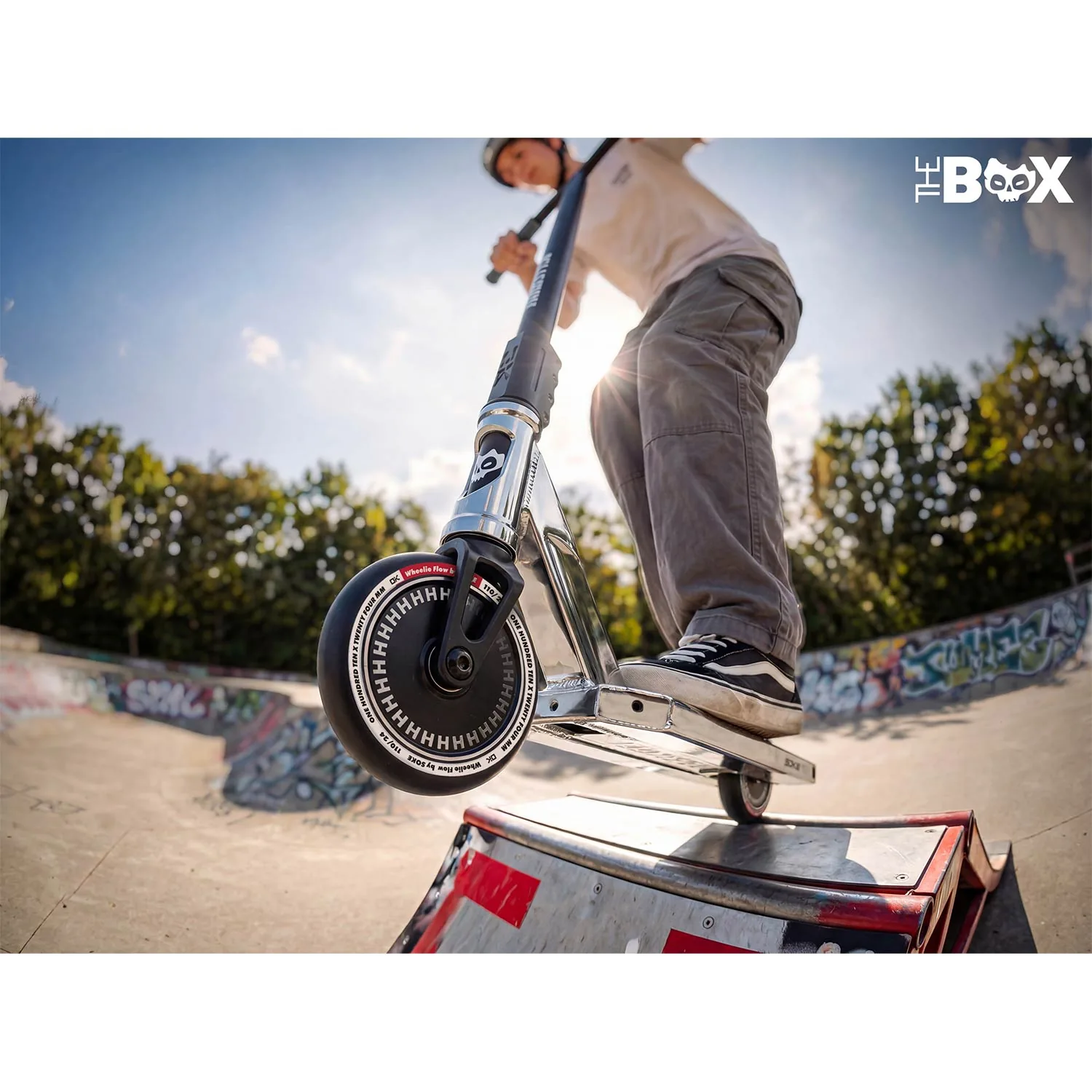 Detail produktu 2: Freestylová kolobežka SOKE BOX strieborno-čierna