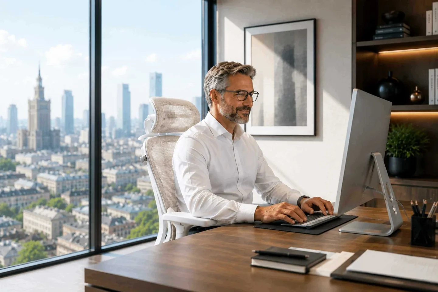 Detail produktu 3: Kancelárske kreslo z mikrosieťky Sofotel Talin