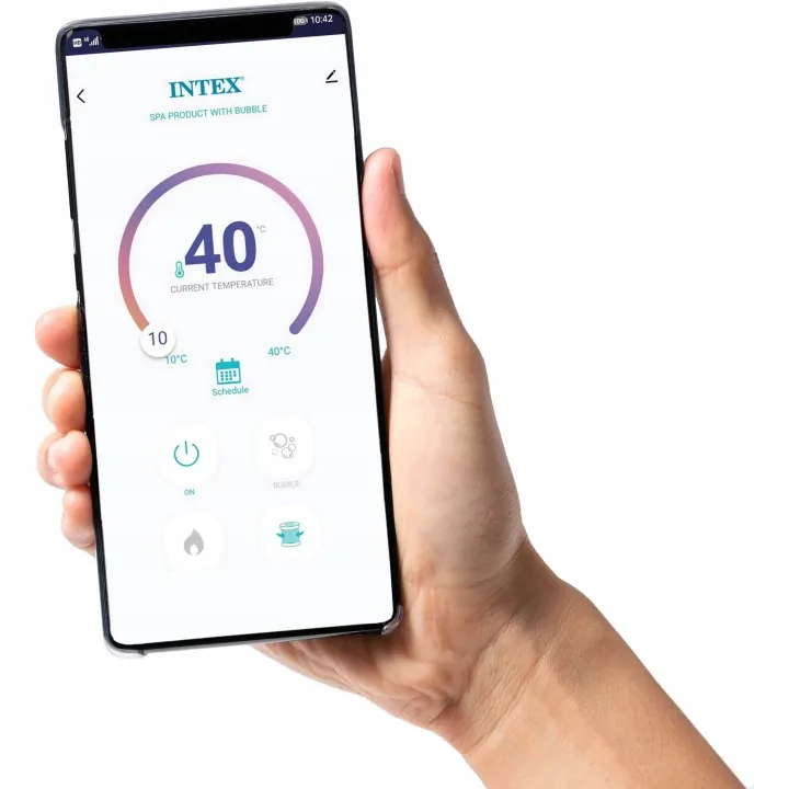 Detail produktu 4: Nafukovacie SPA s hydromasážou pre 4 osoby INTEX 28494
