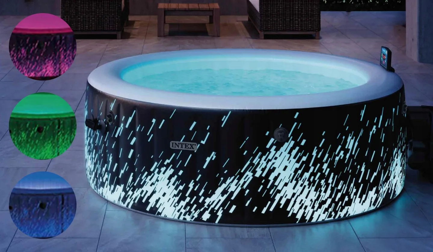 Nafukovacie SPA s hydromasážou pre 4 osoby INTEX 28494