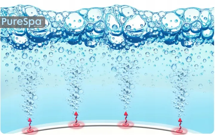 Detail produktu 3: Nafukovacie SPA s hydromasážou pre 4 osoby INTEX 28494