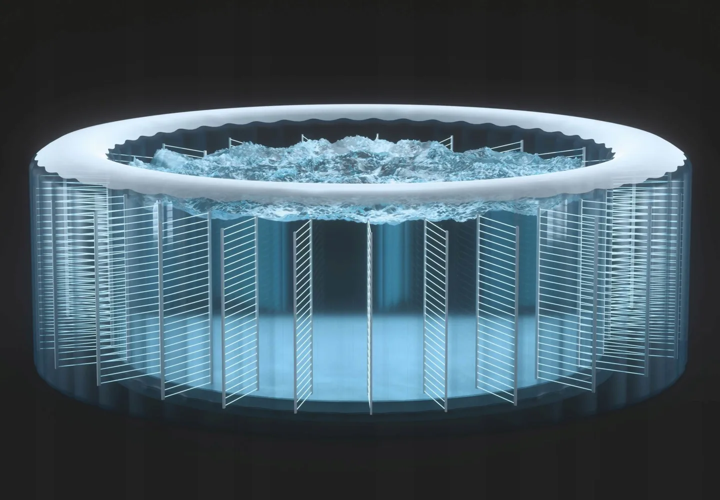 Detail produktu 5: Nafukovacie SPA s hydromasážou pre 4 osoby INTEX 28494
