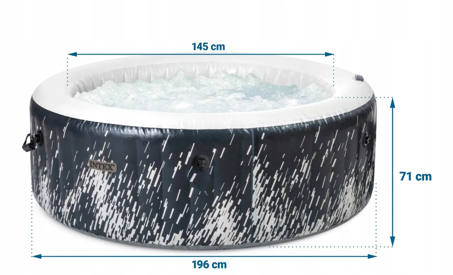 Detail produktu 10: Nafukovacie SPA s hydromasážou pre 4 osoby INTEX 28494