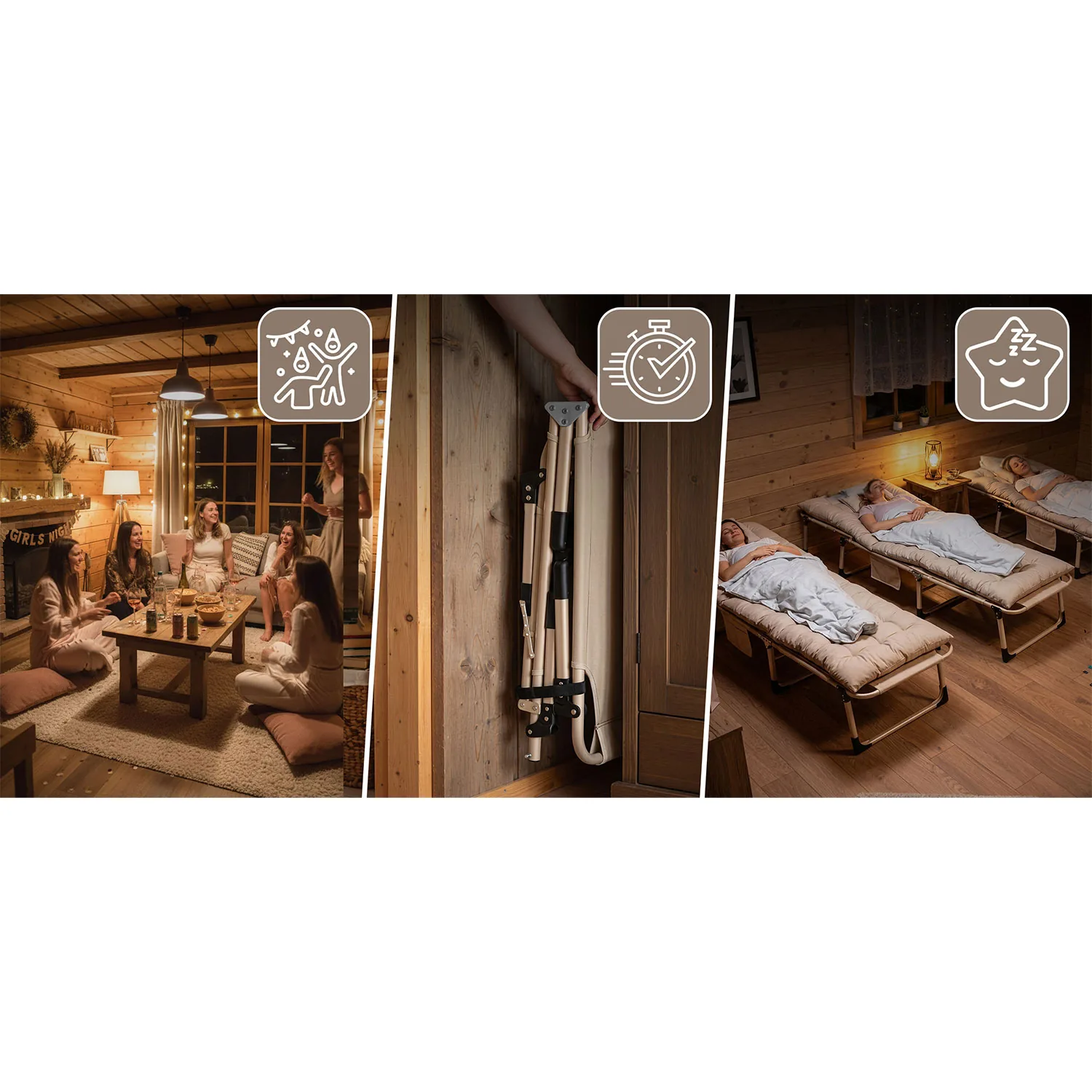 Detail produktu 7: Skladacia turistická posteľ, záhradné ležadlo ChillWell Dream Sofotel