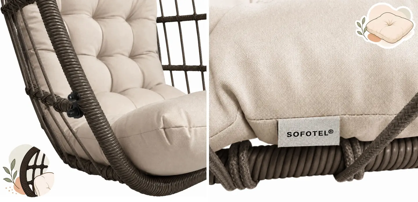 Detail produktu 7: Závesné záhradné kreslo Maribella Sofotel 290500