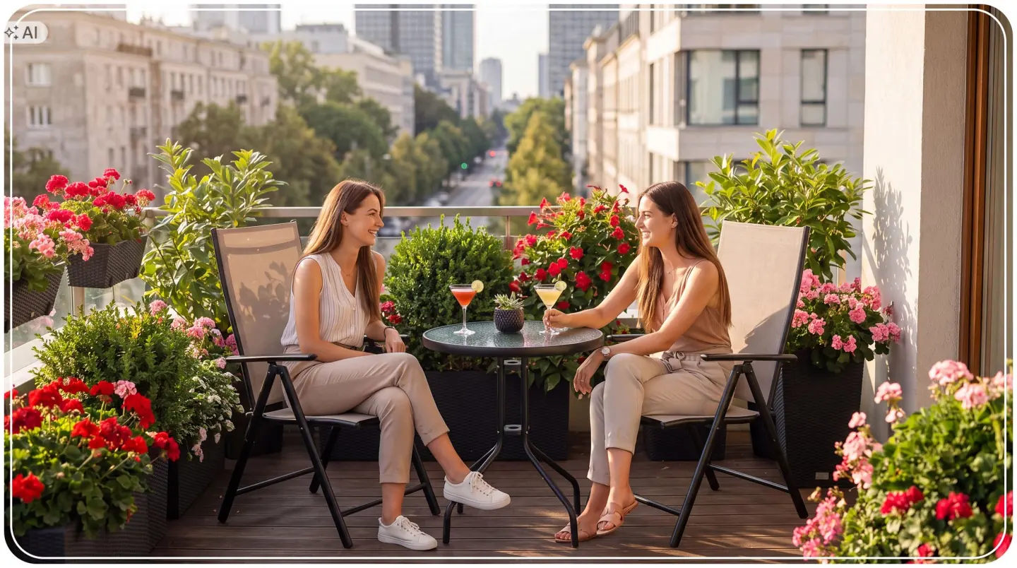 Detail produktu 4: Skladacia záhradná stolička Sofotel SO-983 béžová